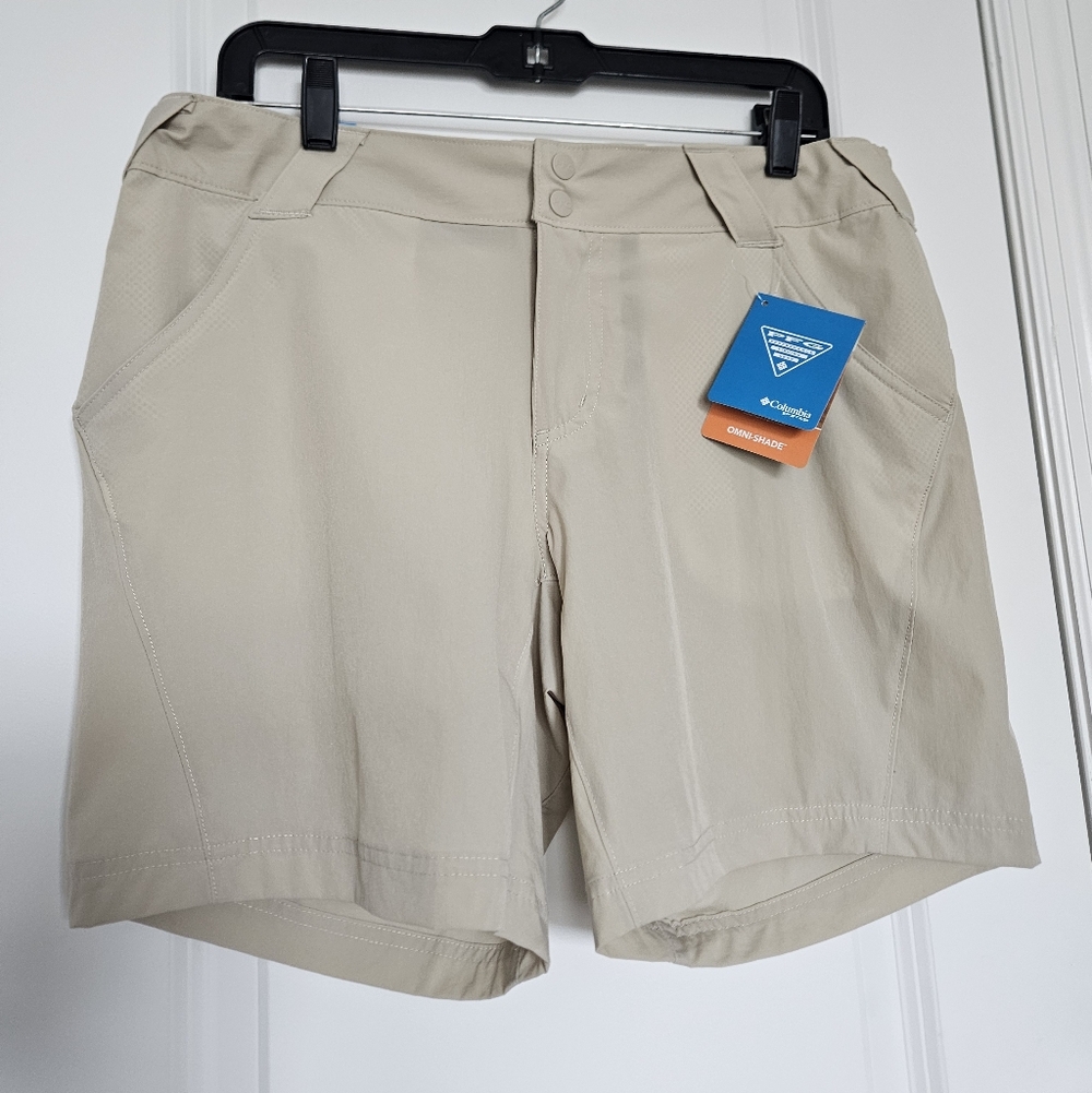 NWT Columbia Women's PFG Coral Point™ III Shorts Fossil SZ 10 14 & 16